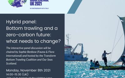 Alumni Supports COP26 Special Session on Bottom trawling and a zero-carbon future